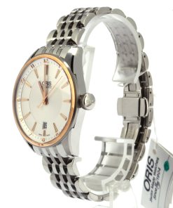 Alternative view of HandMade The Oris Artix Date Two Tone