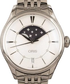 HandMade The Oris Artelier Grande Lune, Date Stainless Steel