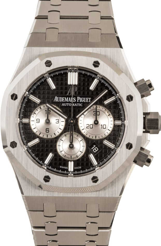 HandMade The Audemars Piguet Royal Oak Chronograph Black Dial