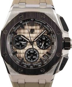 HandMade The Audemars Piguet Royal Oak Offshore Light Brown Mega Tapisserie Dial