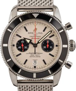 HandMade The Breitling SuperOcean Heritage Chronograph Silver Dial
