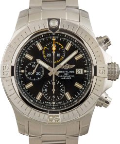 HandMade The Breitling Avenger Chronograph 45 Stainless Steel Black Dial