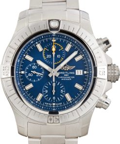 HandMade The Breitling Avenger Chronograph 45 Stainless Steel Blue Dial