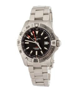 Alternative view of HandMade The Breitling Avenger Automatic GMT 44 Black Dial