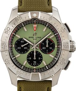 HandMade The Breitling Avenger B01 Chronograph 44 Green Dial