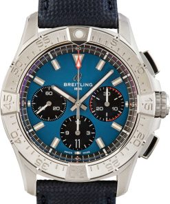 HandMade The Breitling Avenger B01 Chronograph 42 Blue Dial & Strap