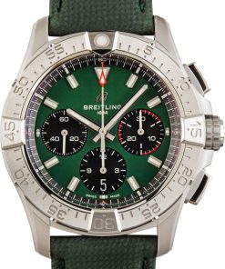 HandMade The Breitling Avenger B01 Chronograph 42 Green Dial