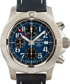 HandMade The Breitling Avenger Chronograph GMT 45 Blue Dial