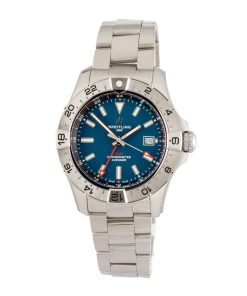 Alternative view of HandMade The Breitling Avenger Automatic GMT 44 Blue Index Dial