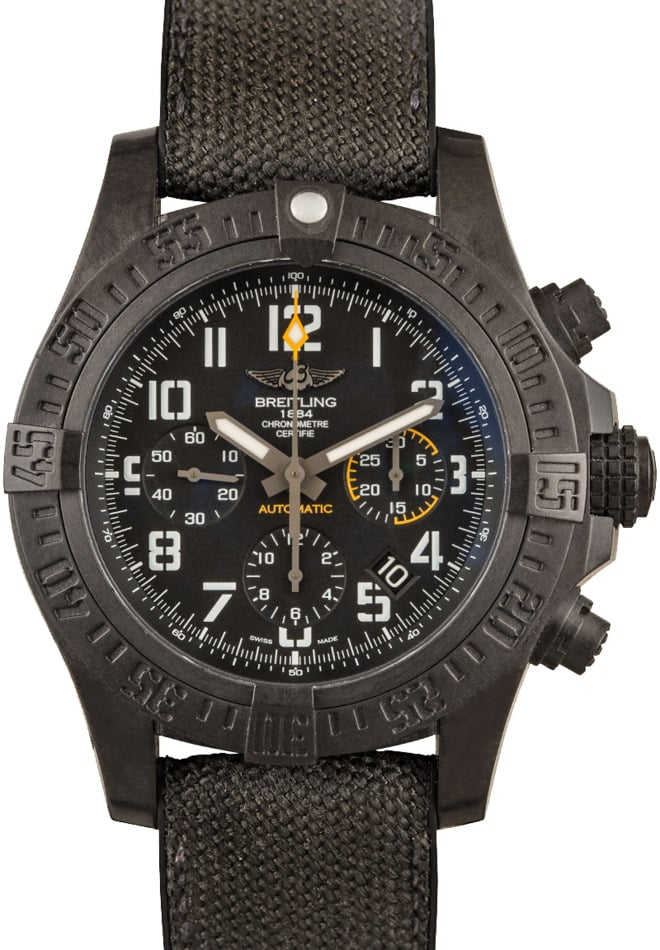HandMade The Breitling Avenger Hurricane Black Arabic Dial