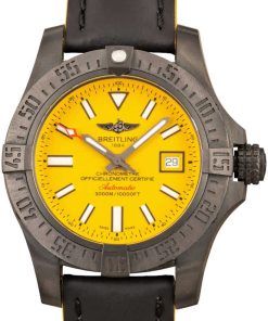 HandMade The Breitling Avenger II Seawolf Cobra Yellow