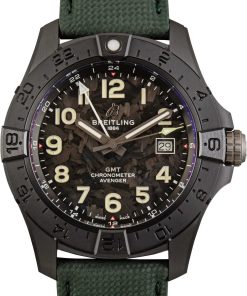 HandMade The Breitling Avenger Automatic GMT 44 Night Mission Ceramic