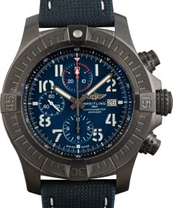 HandMade The Breitling Super Avenger Chronograph 48 Night Mission Blue Dial