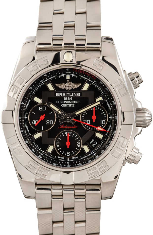 HandMade The Breitling Chronomat 41 Black Dial
