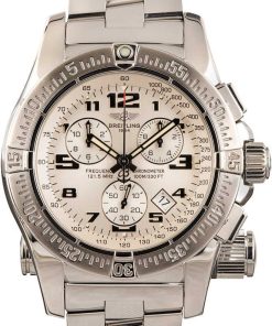 HandMade The Breitling Emergency Mission Silver Dial