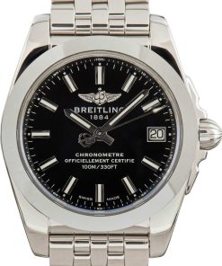 HandMade The Breitling Galactic 36 Black Dial