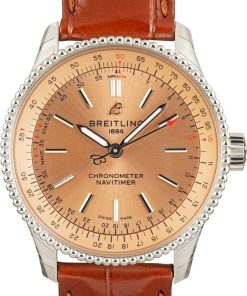 HandMade The Breitling Navitimer Automatic 35 Copper Dial