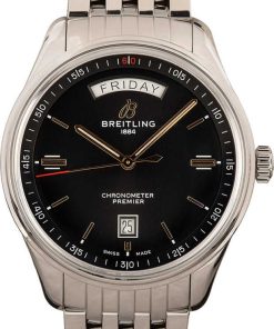 HandMade The Breitling Premier Automatic Day & Date 40 Stainless Steel