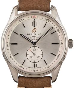HandMade The Breitling Premier Automatic 40 Silver