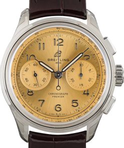 HandMade The Breitling Premier B09 Chronograph 40 Champagne Dial