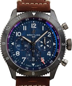 HandMade The Breitling Super AVI B04 Chronograph GMT 46 Tribute to Vought F4U Corsair Ceramic