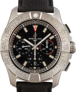 HandMade The Breitling Super Avenger B01 Chronograph 46 Black Dial