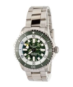 Alternative view of HandMade The Breitling Superocean Automatic 46 Super Diver Green