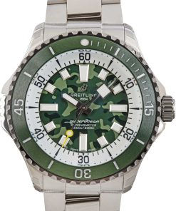 HandMade The Breitling Superocean Automatic 46 Super Diver Green