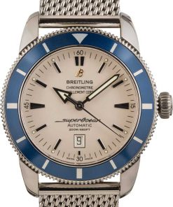 HandMade The Breitling Superocean Heritage 46 Silver Dial