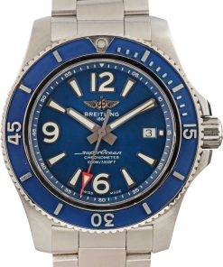 HandMade The Breitling Superocean 44 Stainless Steel Blue Dial