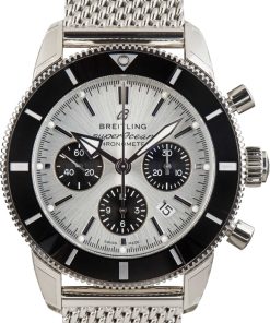 HandMade The Breitling Superocean Heritage B01 Chronograph 44 Silver