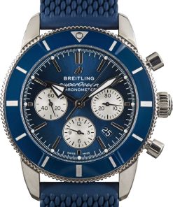 HandMade The Breitling Superocean Heritage B01 Chronograph 44 Steel on Rubber