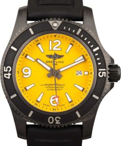 HandMade The Breitling Superocean Yellow Dial