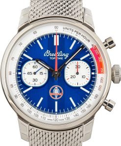 HandMade The Breitling Top Time B01 Shelby Cobra Blue Dial