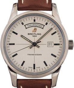HandMade The Breitling Transocean Day Date Stainless Steel