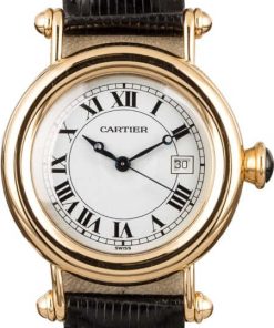 HandMade The Cartier Diabolo White Roman Dial