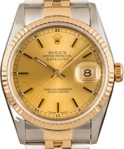 HandMade The Rolex Datejust 16233 Two Tone Jubilee Model