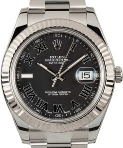 HandMade The Rolex Datejust II 116334 Black Roman Dial