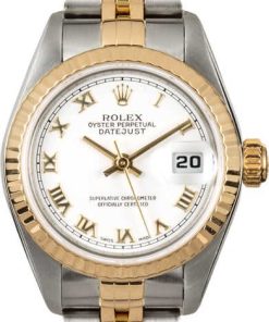 HandMade The Datejust Ladies Rolex 79173 White Roman
