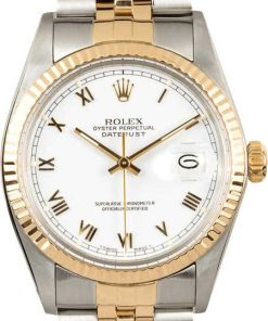 HandMade The Datejust Rolex 16013 White Roman