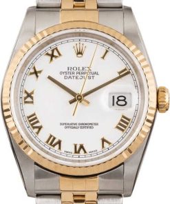 HandMade The Rolex Datejust White Roman 16233