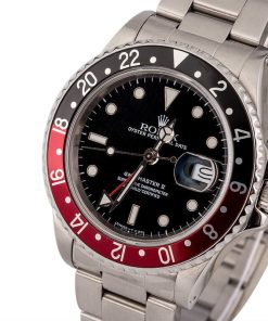 Alternative view of HandMade The Rolex GMT Master II 16760 "Coke" Bezel