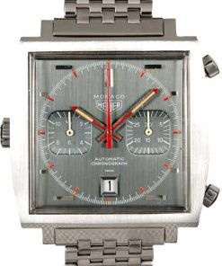 HandMade The Vintage Heuer Monaco 1133 Gray Dial
