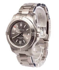 Alternative view of HandMade The Breitling Chronomat Colt Gray Dial