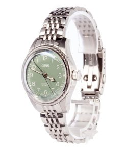 Alternative view of HandMade The Oris Big Crown Pointer Date Stainless Steel Green Dial