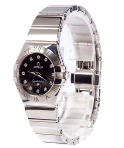 Alternative view of HandMade The Omega Constellation Black Supernova Diamond Dial