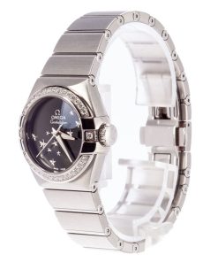 Alternative view of HandMade The Omega Constellation Steel Diamond Bezel