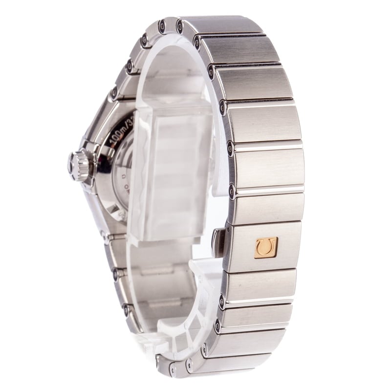 HandMade The Ladies Omega Constellation Black Supernova Diamond Dial & Bezel - Image 2