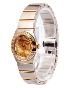 Alternative view of HandMade The Omega Constellation Supernova Champagne Diamond Dial