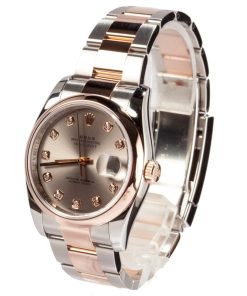 Alternative view of HandMade The Rolex Datejust 116201 Diamond Dial